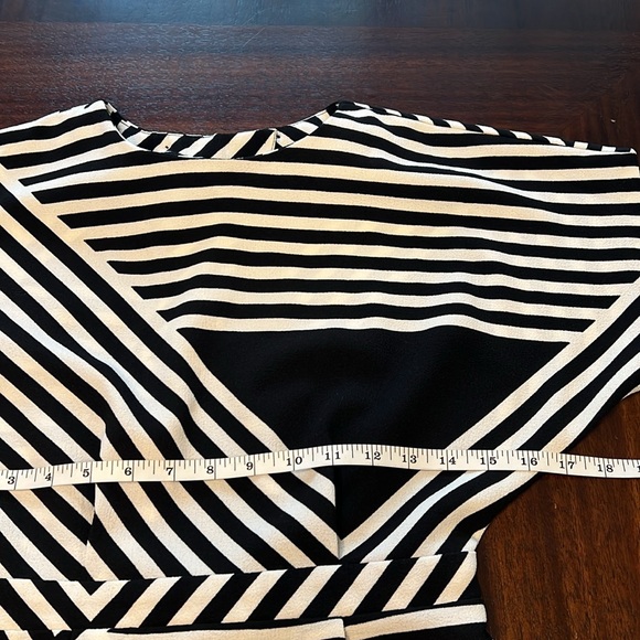 ASOS | Geometric Striped Tailored Dress | Size 4 - Picture 10 of 15